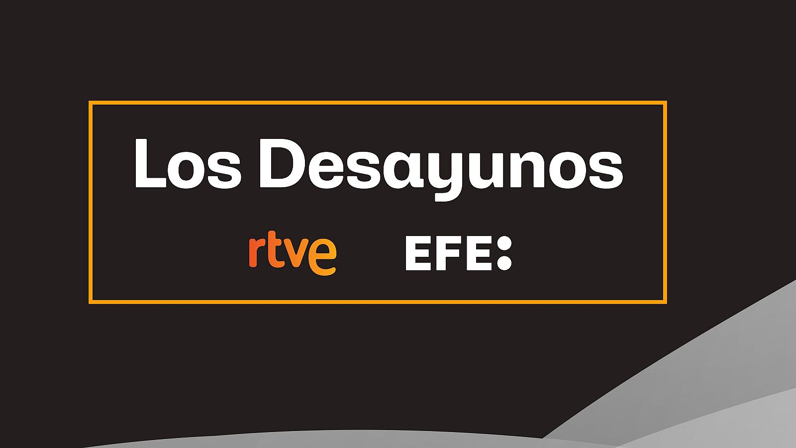 Logo de Los Desayunos RTVE EFE