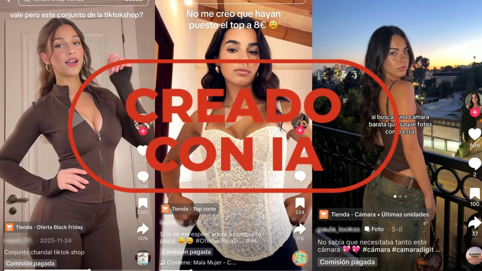 Falsas influencers creadas con IA para vender productos en TikTok Shop y sus riesgos para la salud mental