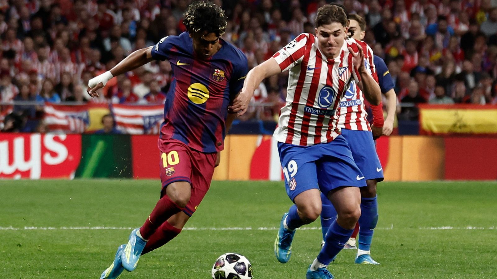 Barça y Arsenal, interesados en Julián Álvarez, del Atlético