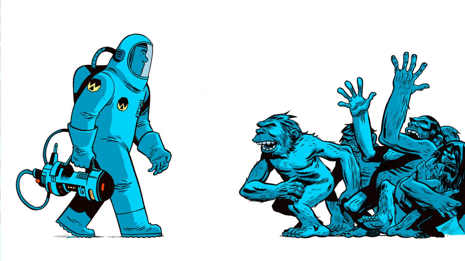 Fragmento de la portada de '¡Universo!'