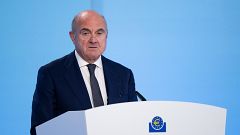Luis de Guindos se despide del BCE: de su papel "técnico" con Draghi al liderazgo fuerte con Lagarde