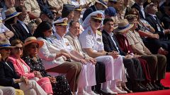 Las Fuerzas Armadas despliegan su potencial en una exhibición presidida por Felipe VI en Vigo