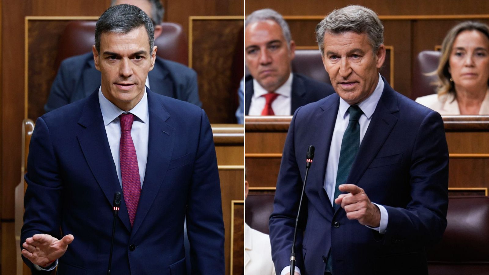 Barómetro CIS mayo 2026: Pedro Sánchez y Alberto Núñez Feijóo