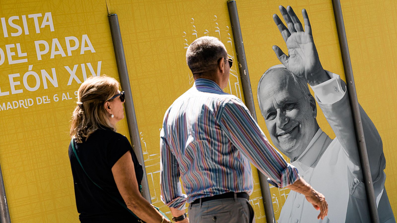 Madrid se prepara para recibir al papa León XIV