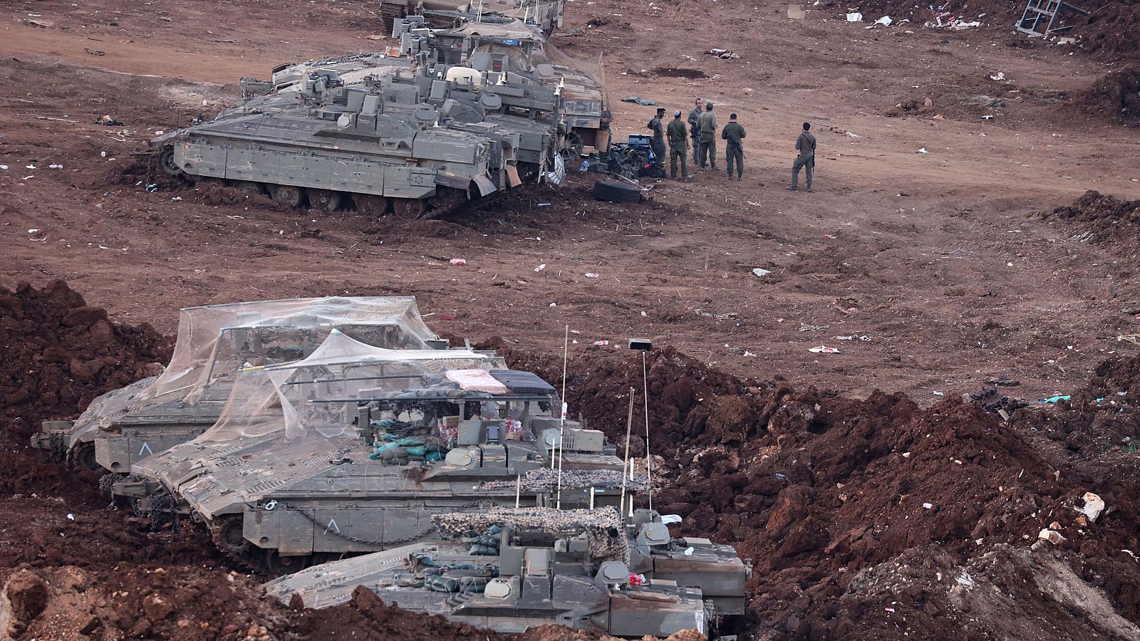 tropas israelíes desplegadas en el norte del país