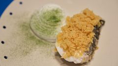 Receta de merluza al vapor con espuma de su cabeza de MasterChef 14