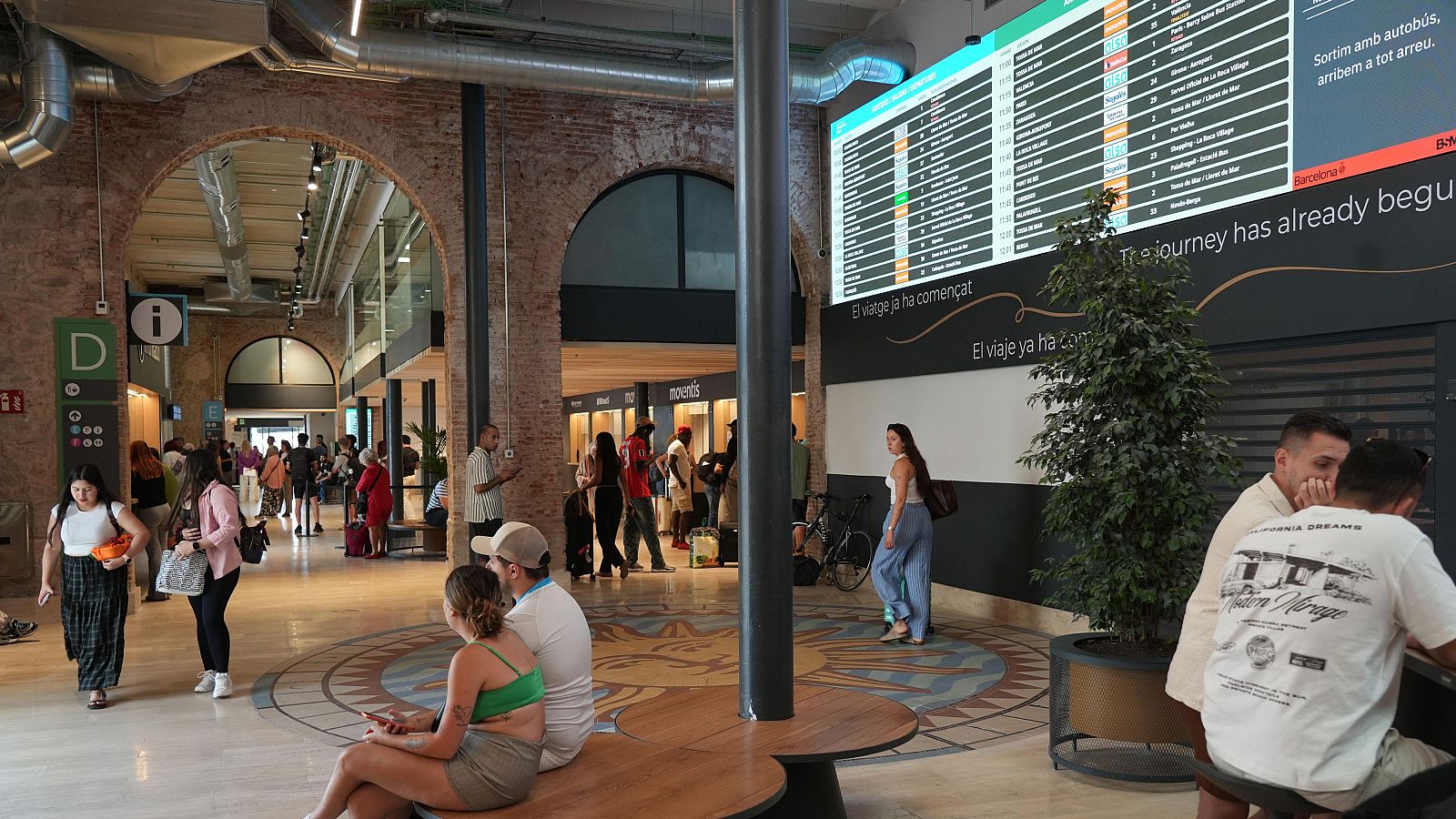 L'estació d'autobusos Barcelona Nord després del procés de transformació integral