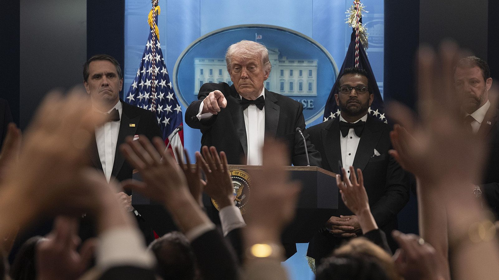 Trump asistirá a la cena de los corresponsales tras ser reprogramada