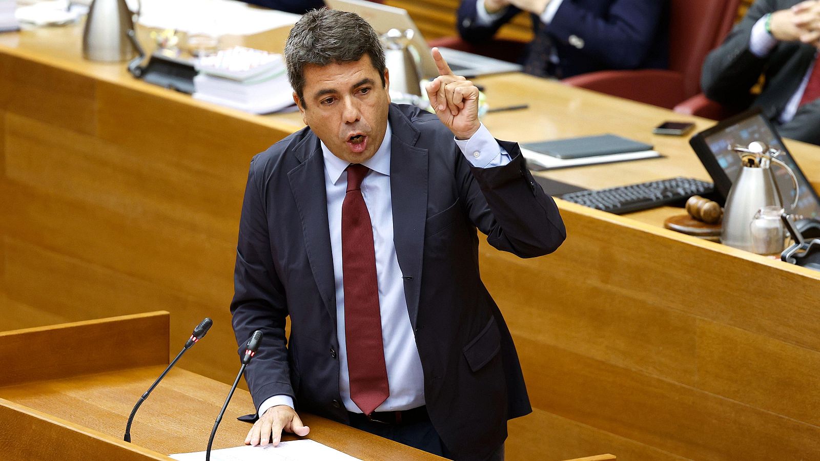 La jueza de Catarroja deja sin efecto la declaración como testigo de Mazón.