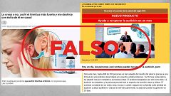 Estas gotas no curan el tinnitus y no harán que recuperes la audición "en un mes"