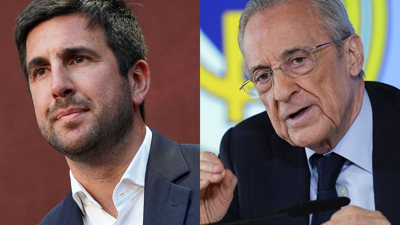 Enrique Riquelme y Florentino Pérez, candidatos a la presidencia del Real Madrid