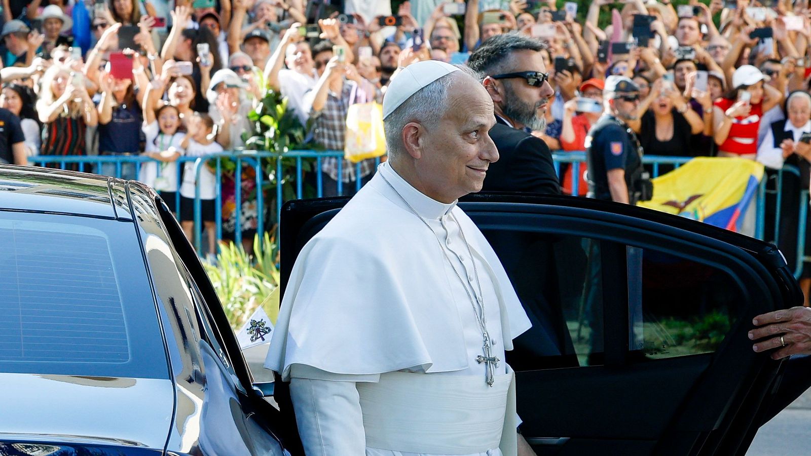 Visita del papa a España