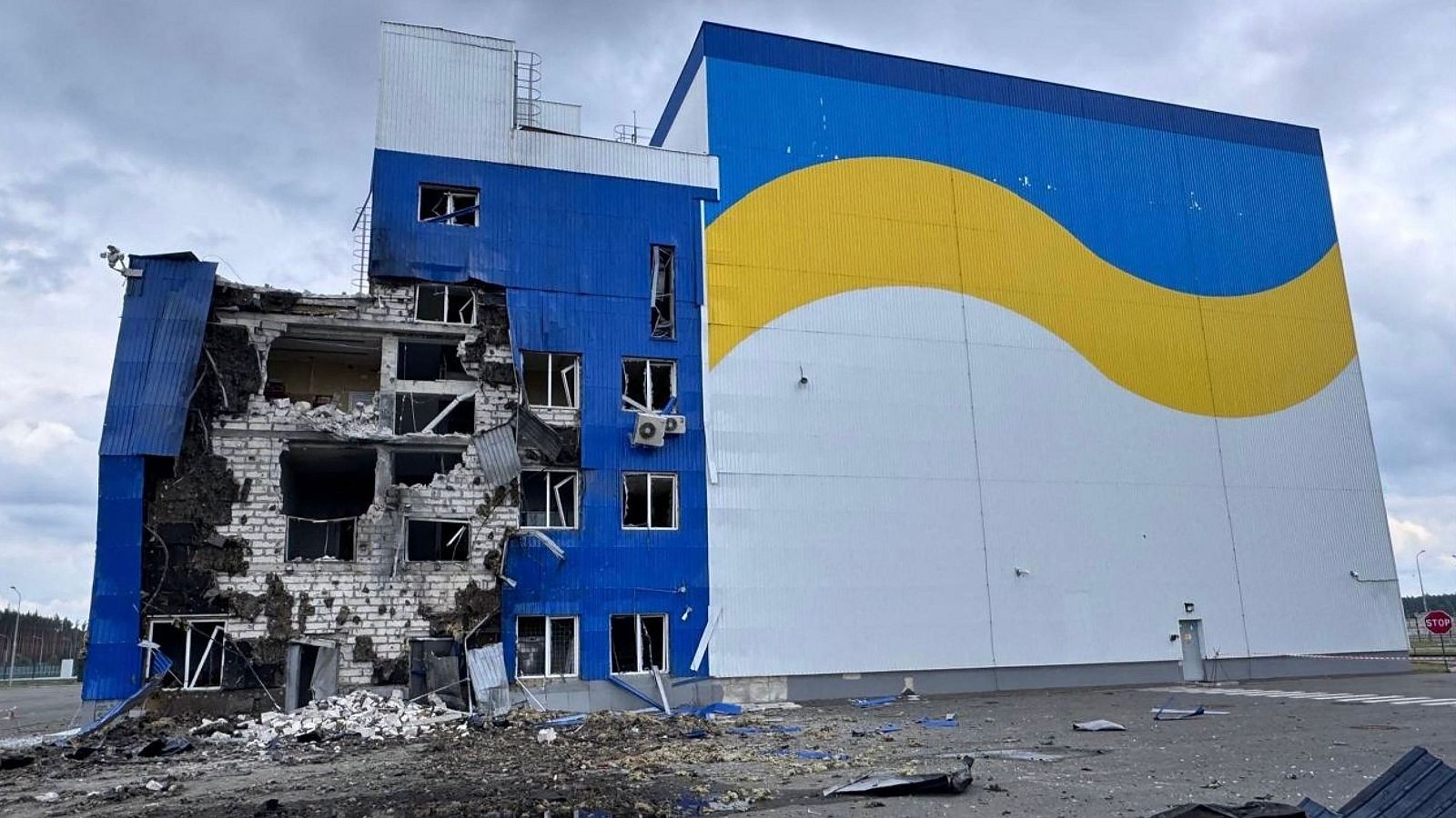 Un dron ruso impacta cerca de la central nuclear de Chernóbil