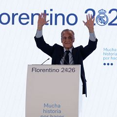 Florentino Pérez gana con holgura las elecciones a la presidencia del Real Madrid