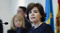 Sáenz de Santamaría insta a Puigdemont a dejar de fugarse de los tribunales españoles