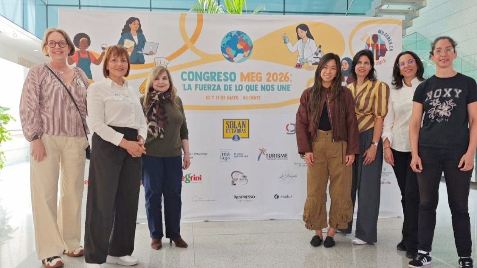 Cocineras que participan en el Congreso MEG 2026