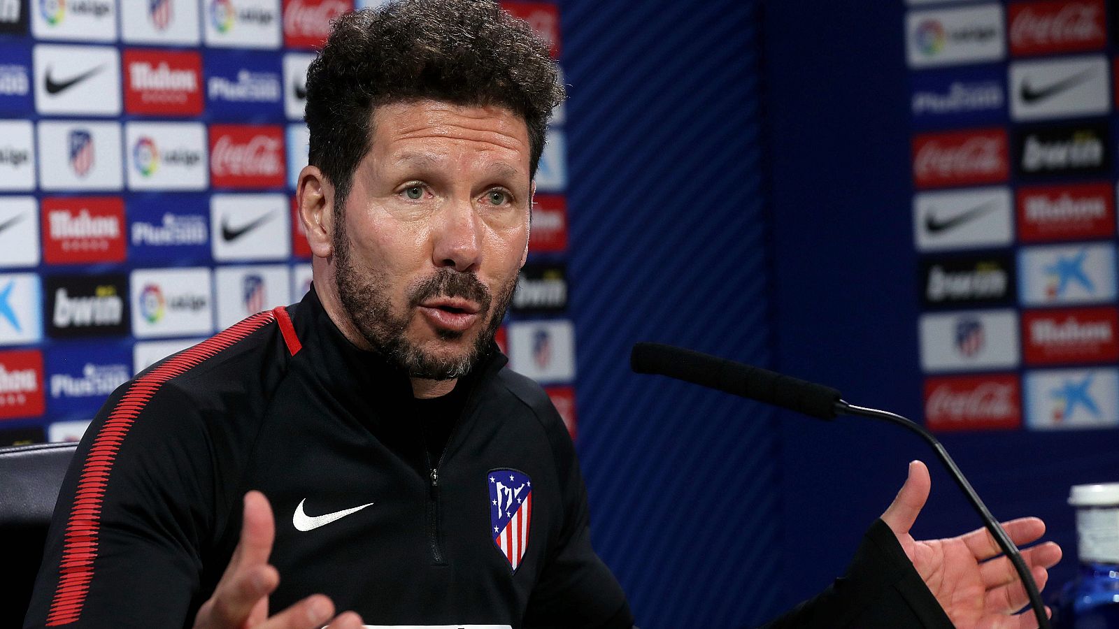 Conferencia de prensa del AtlÃ©tico de Madrid