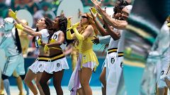 Shakira vuelve a dar paso a la fiesta del fútbol en la inauguración del Mundial en México