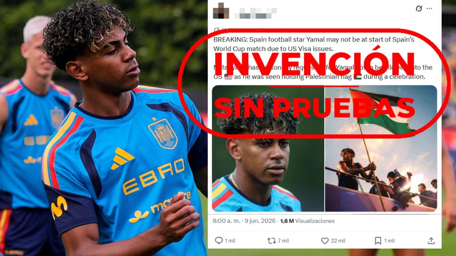 Mundial 2026: no se prohíbe la entrada a Lamine Yamal en EE.UU.