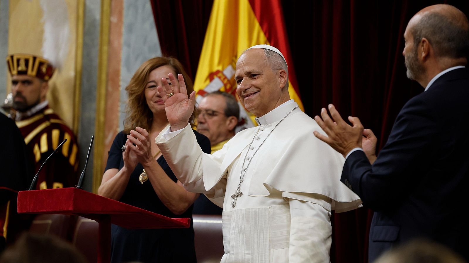 La asociación Europa Laica valora el discurso del papa en el Congreso como una "injerencia" religiosa
