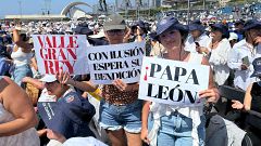 El silbo gomero anuncia la llegada de León XIV a Tenerife, una isla hospitalaria desde donde se despide de España
