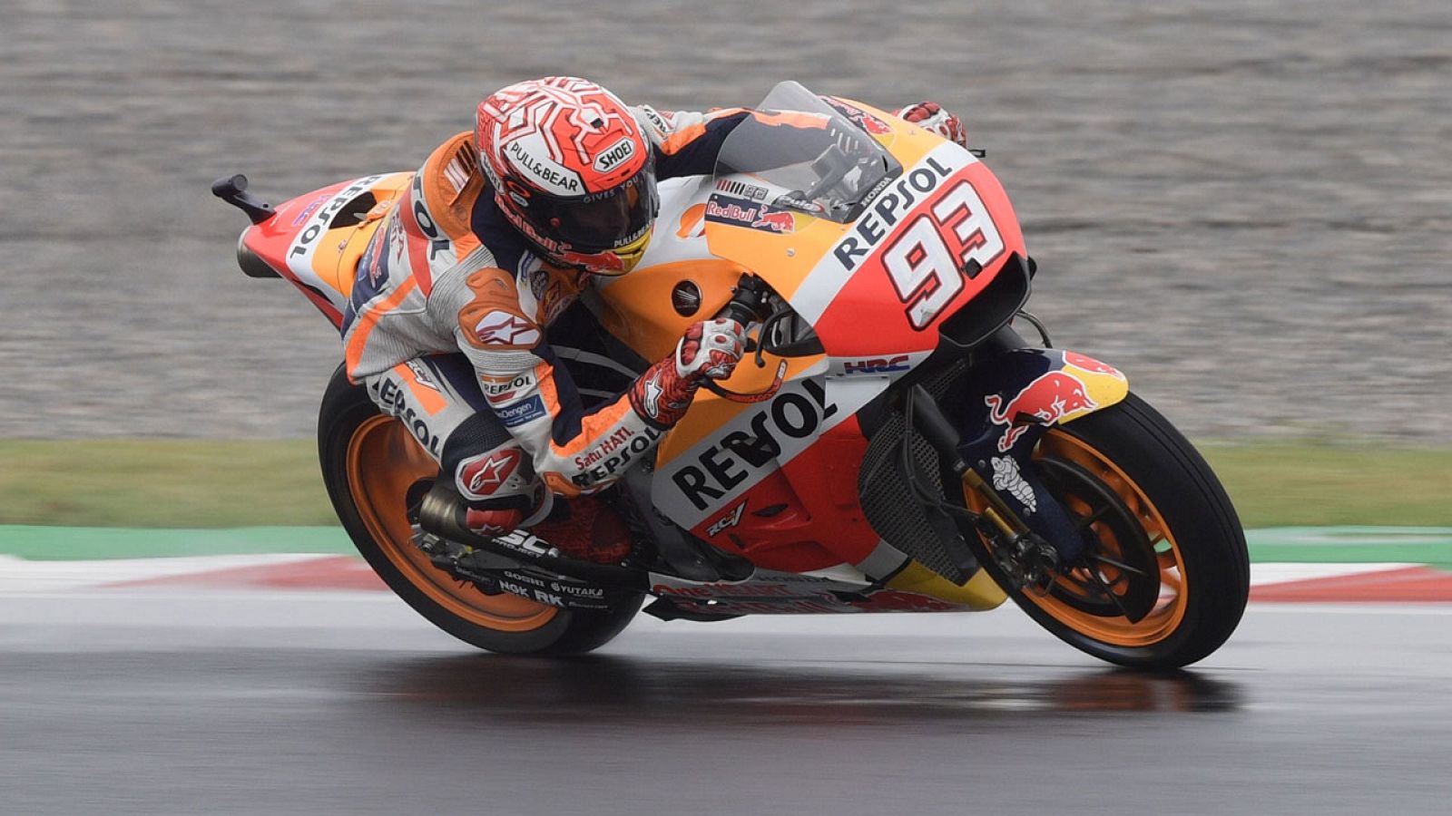 Marc Márquez, en acción durante el GP de Argentina