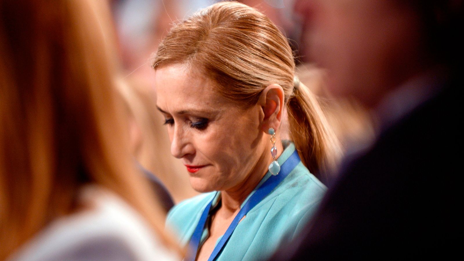 La presidenta de la Comunidad de Madrid, Cristina Cifuentes
