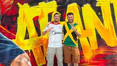De Andalucía a Atlanta para pintar el mural de la Roja en el Mundial