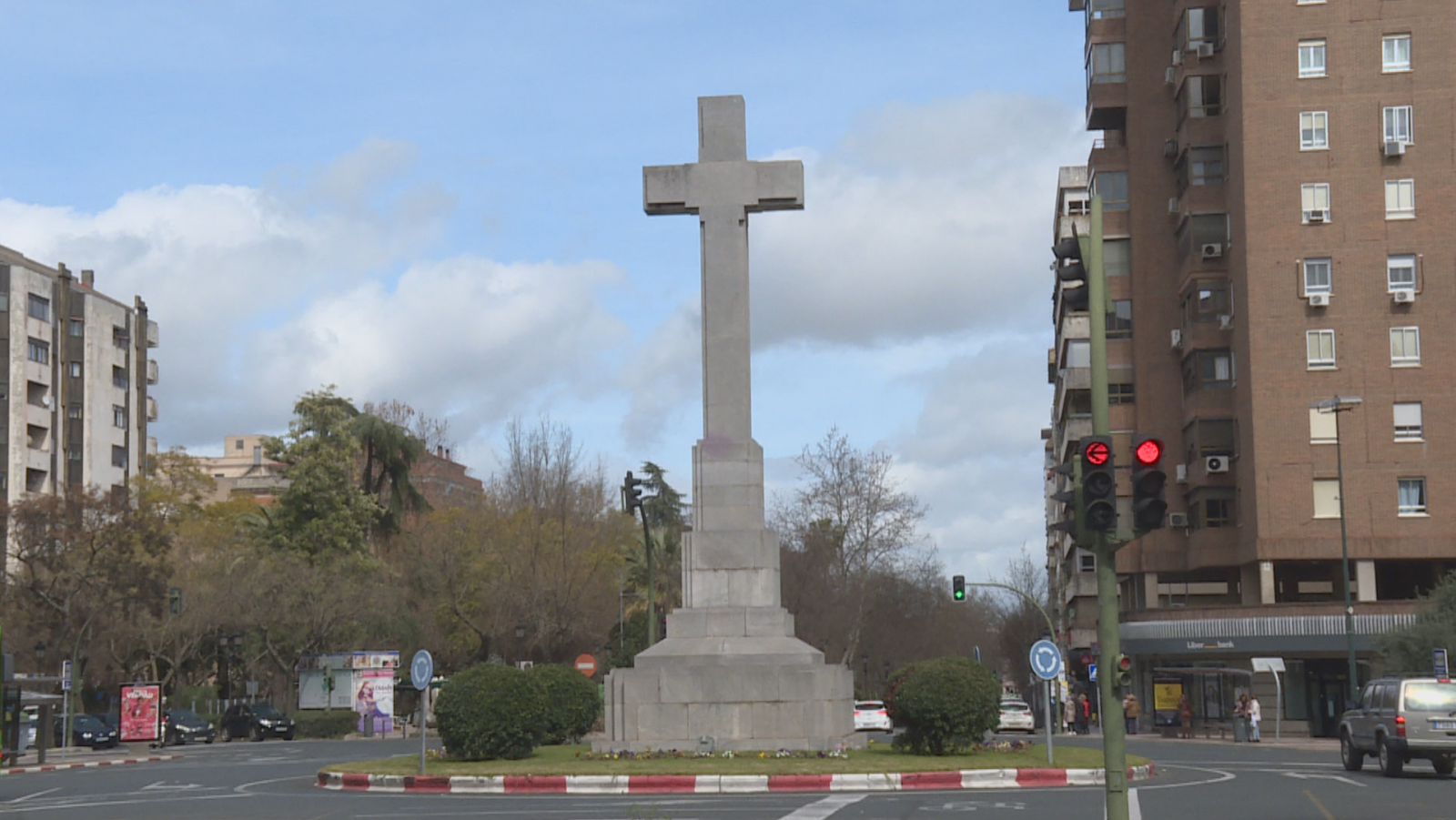 Cruz de los Caídos en Cáceres