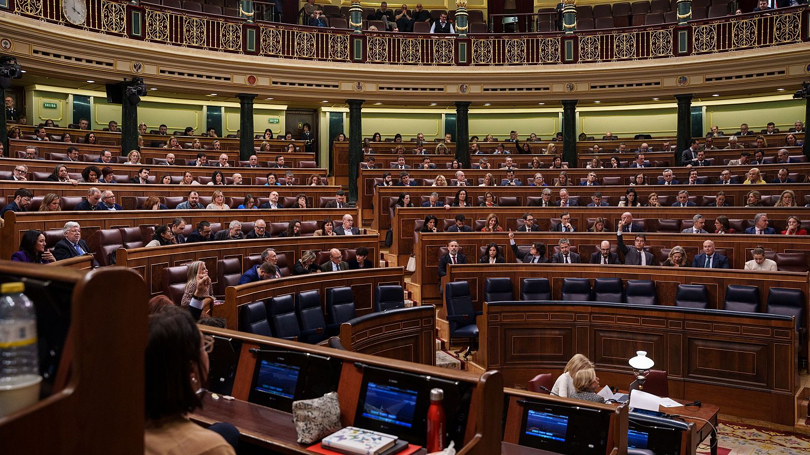 Imagen de una sesión plenaria en el Congreso de los Diputados.