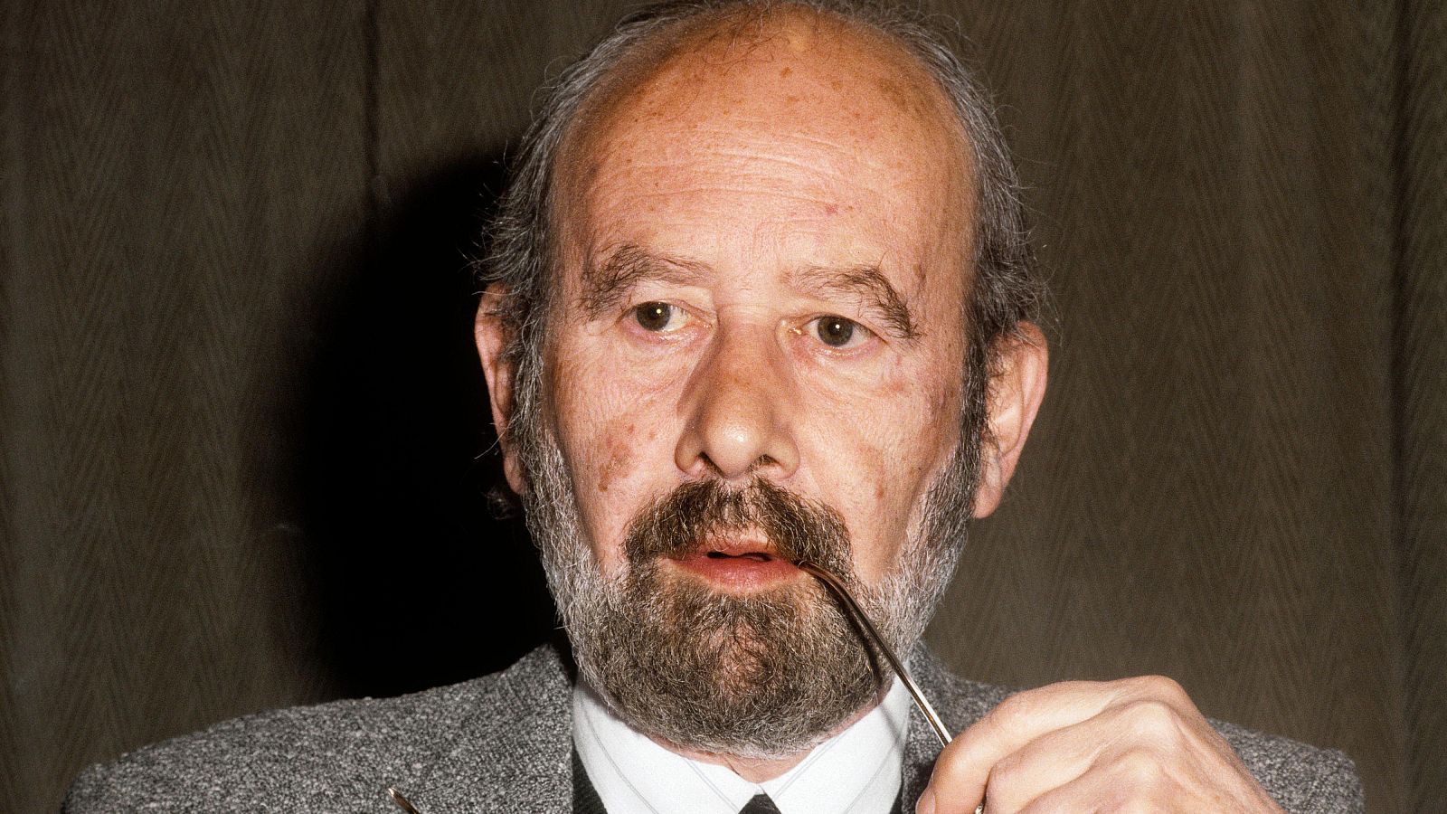 José Manuel Caballero Bonald, en un retrato de 1990.