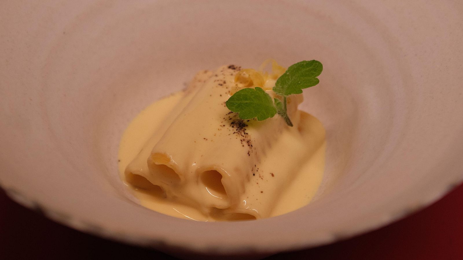 Receta de pasta, cítricos y faisán en MasterChef 14