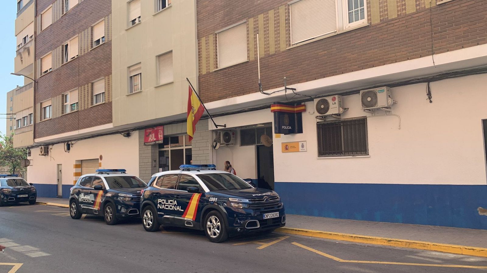 Una imagen de la comisaría de Policía de Burjassot (Valencia)