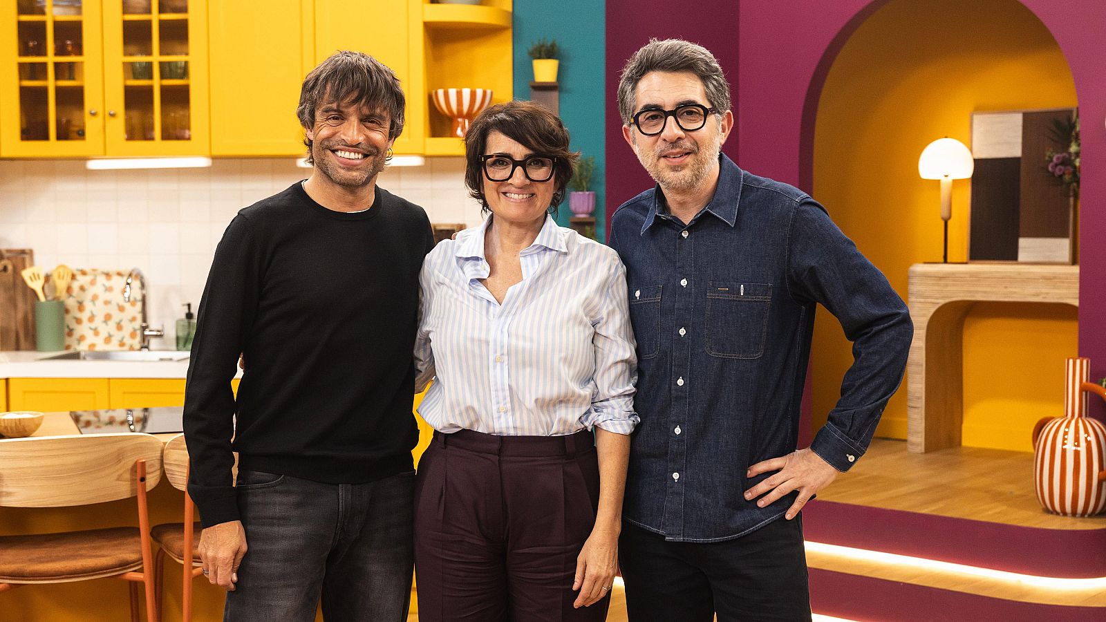 Manu Guix, Sílvia Abril i Berto Romero a 'I ara què?'
