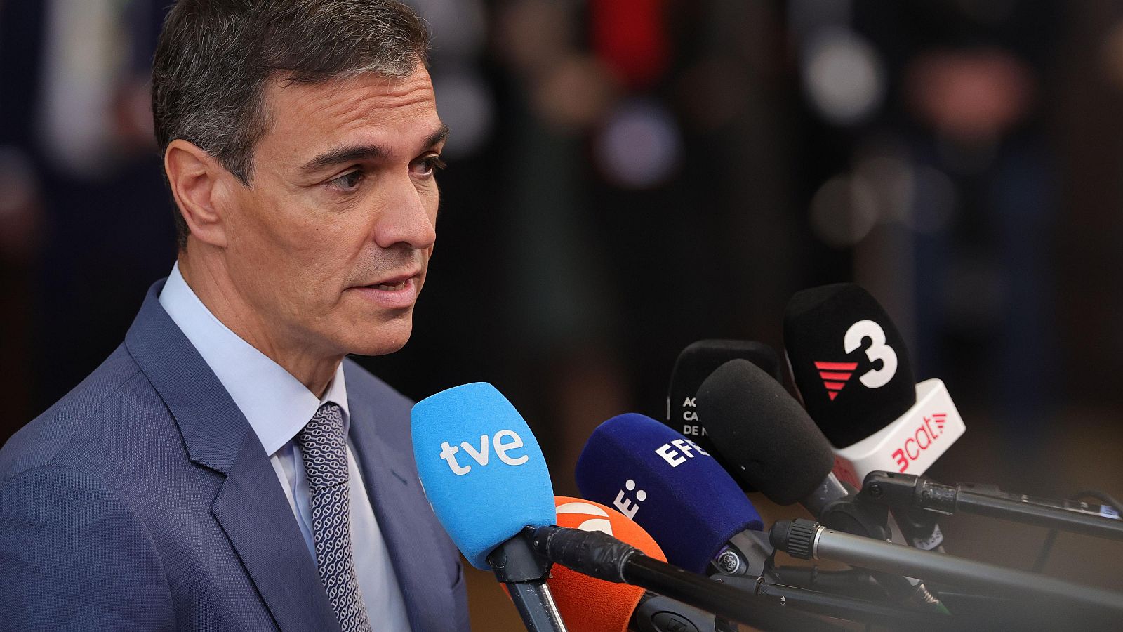 El presidente del Gobierno, Pedro Sánchez