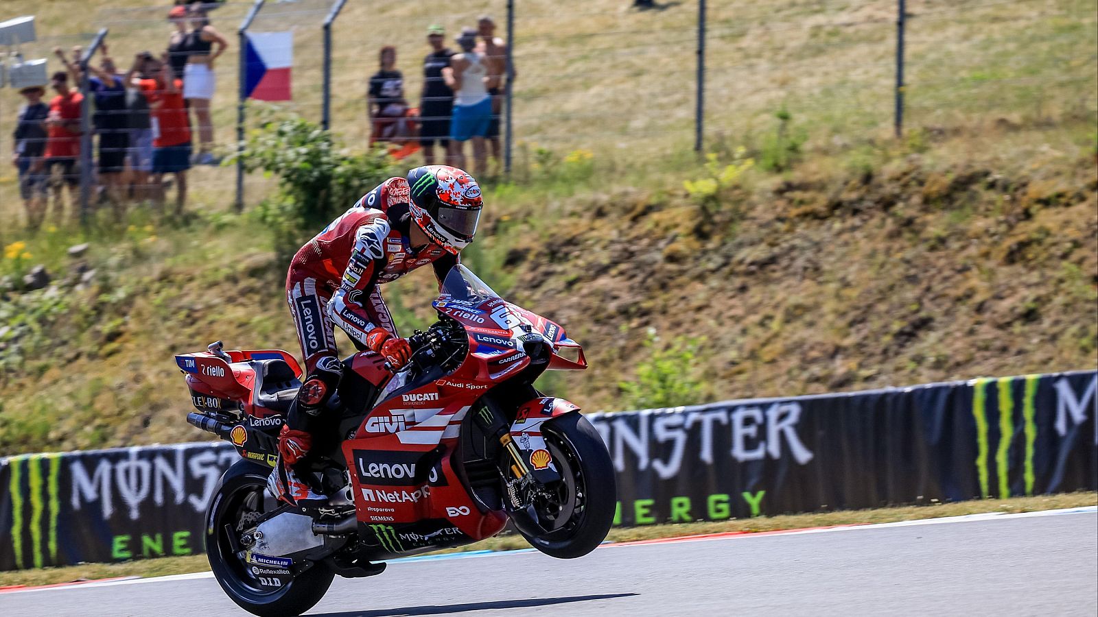 Carrera sprint del Gran Premio de República Checa de MotoGP 2026
