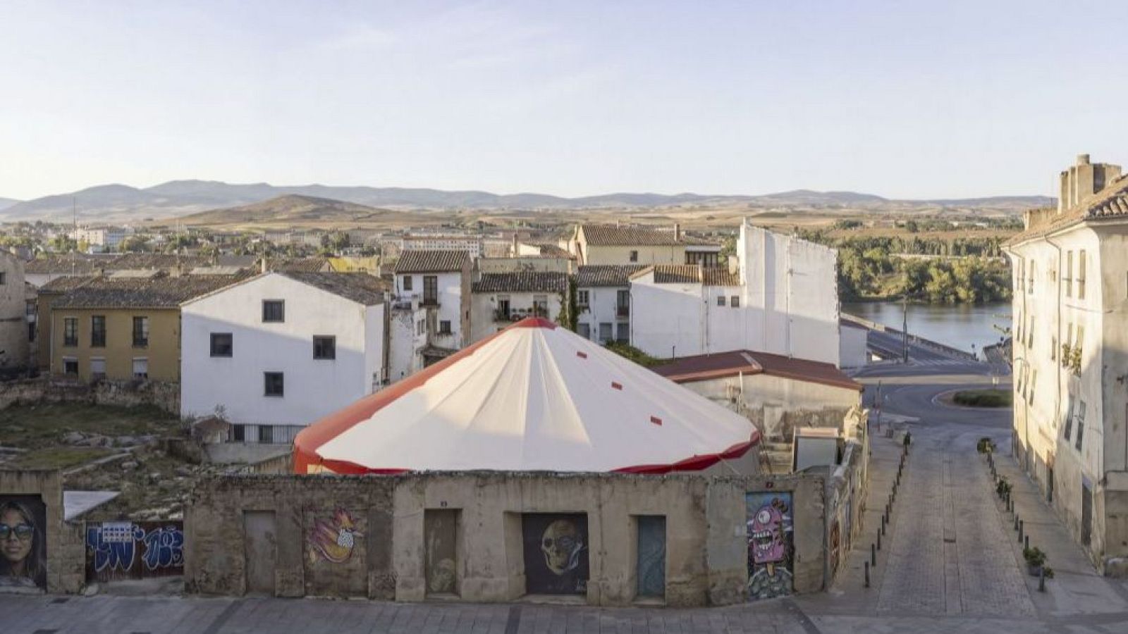 Concéntrico y su arquitectura efímera transforman Logroño e invitan a "cambiar las reglas"