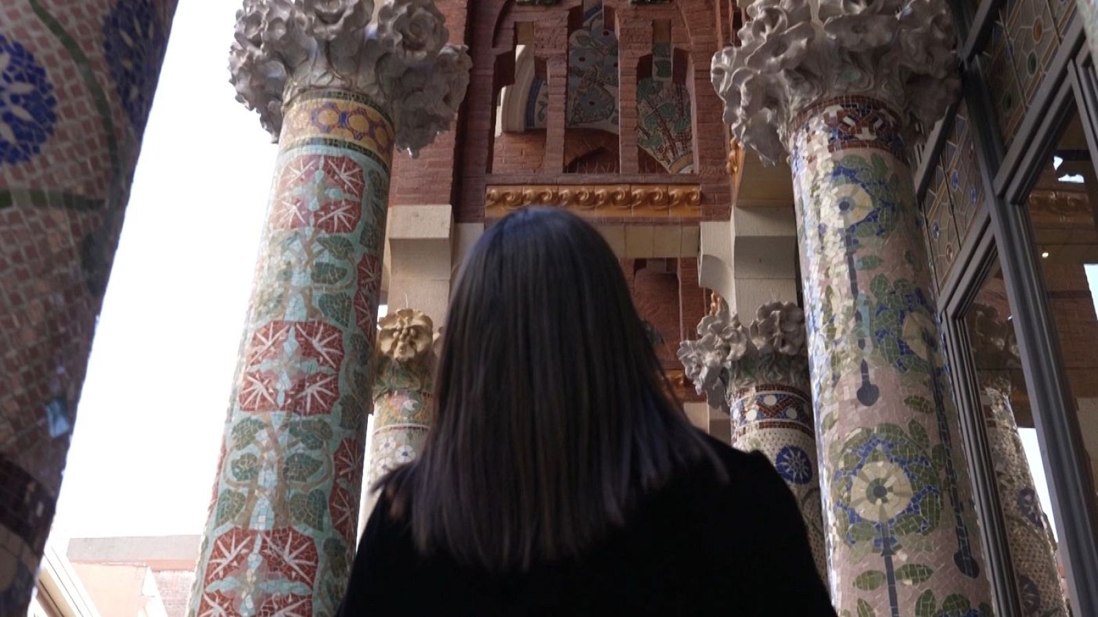 Palau de la Música: així es va dissenyar el 'bosc encantat' de l'interior