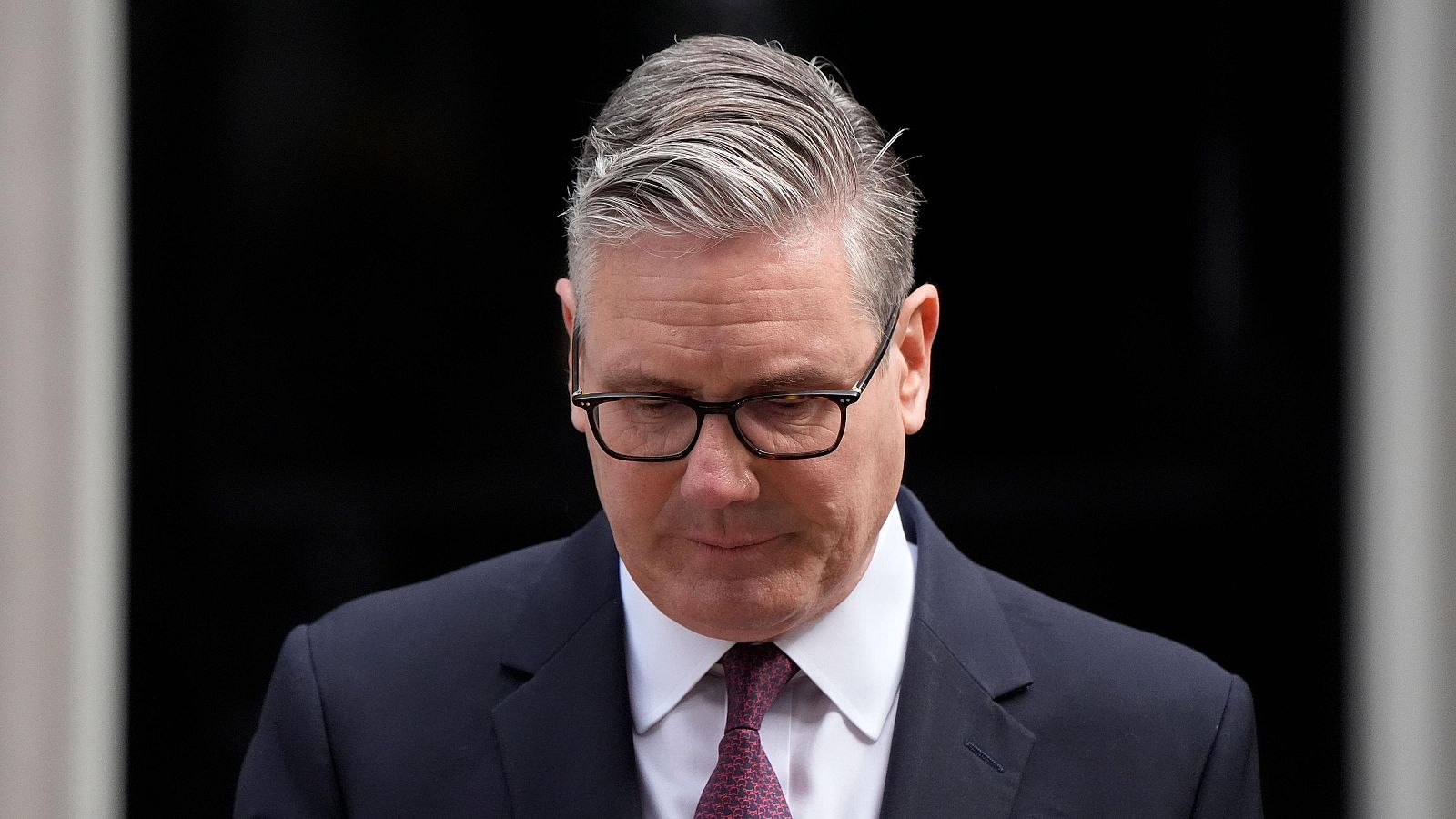 Keir Starmer en la pasada cumbre del G7 en Evian, Francia.