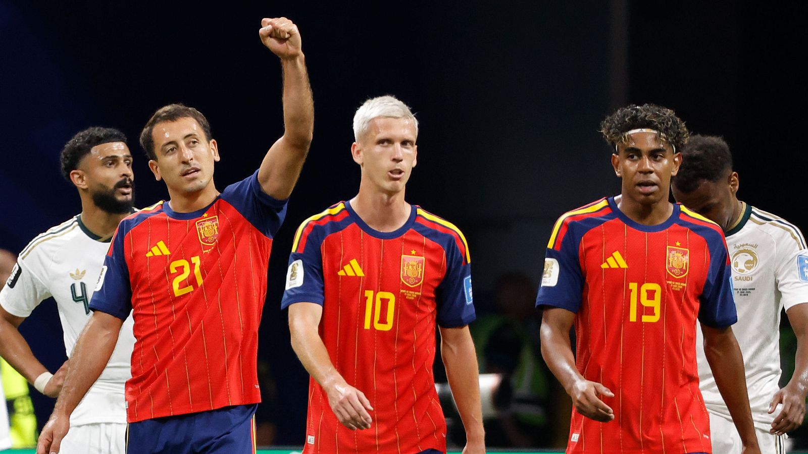 Oyarzabal, Dani Olmo y Lamine Yamal