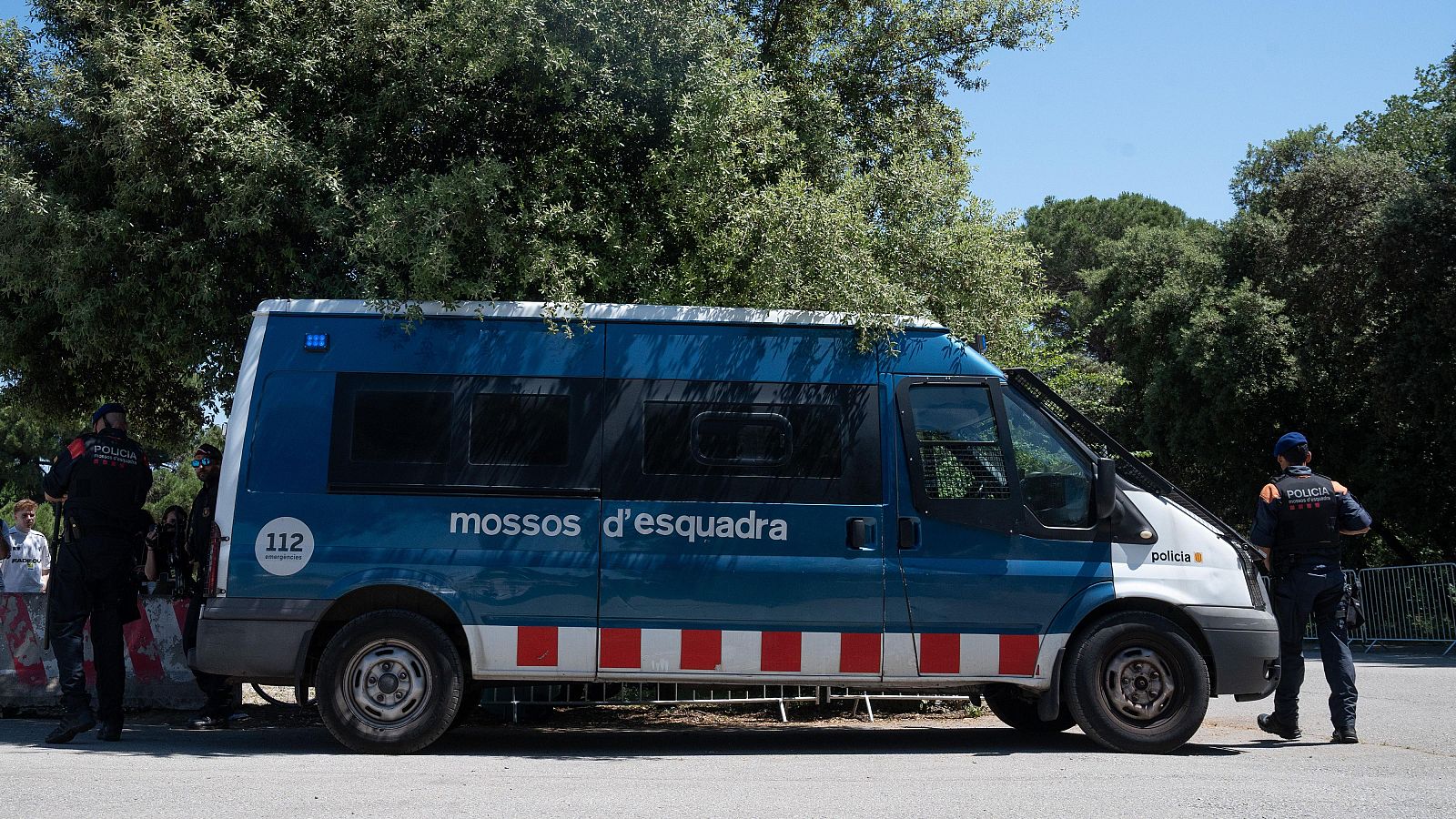 Los Mossos d'Esquadra, en una imagen de archivo