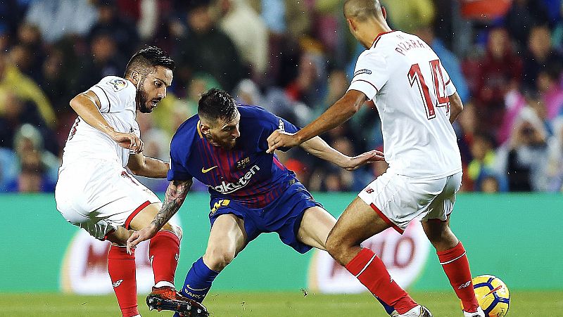 Sevilla y Barcelona se jugar�n la Copa en RTVE