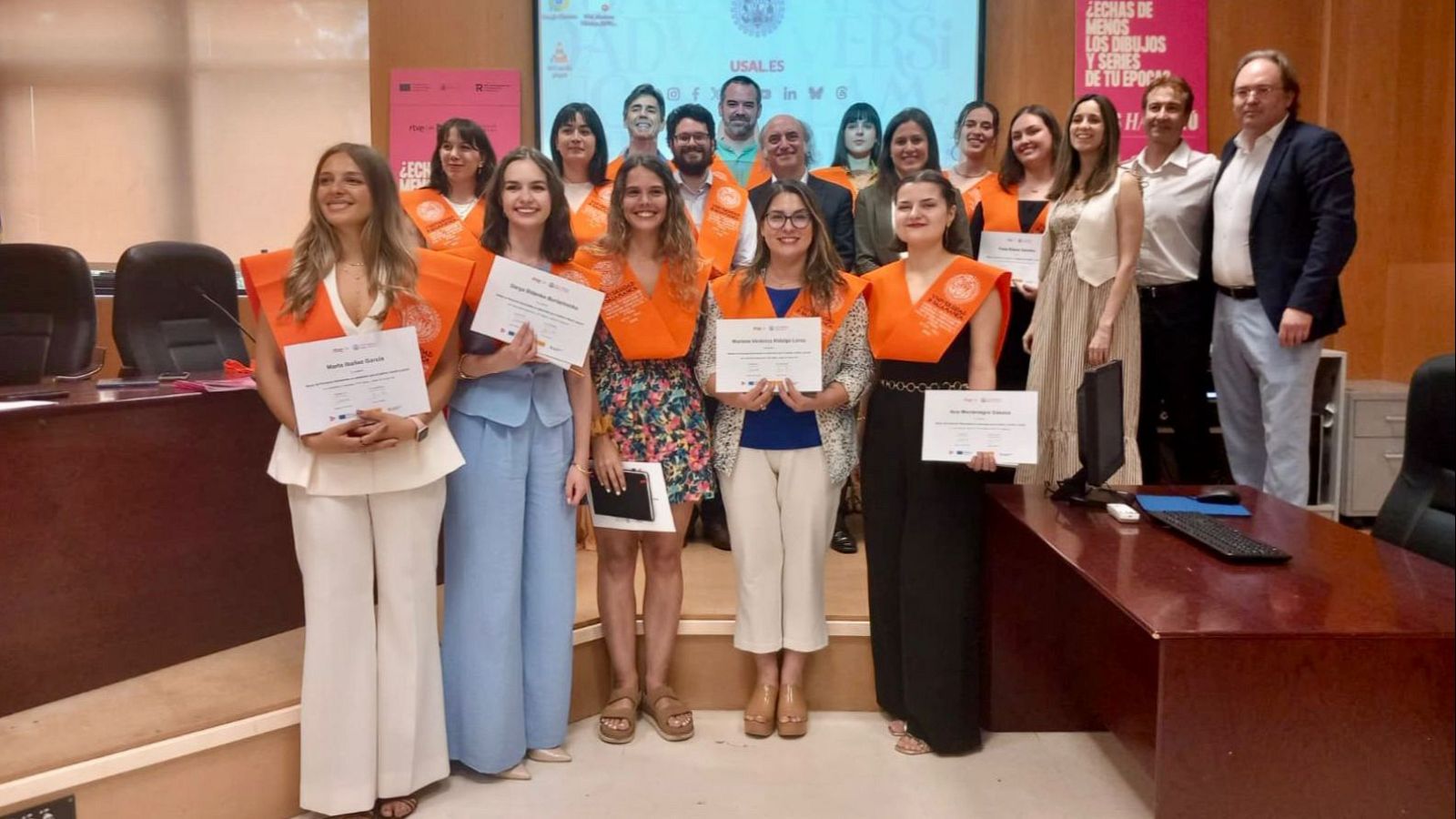 Graduación de la l edición del Máster de Contenidos para el Público Infantil y Juvenil