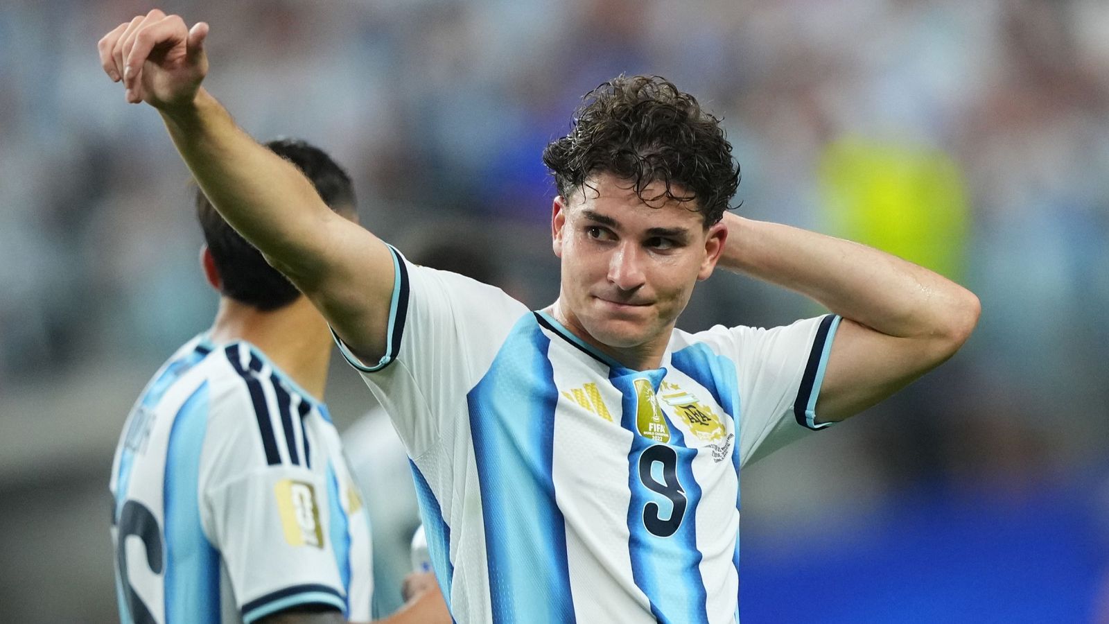 Julián Álvarez durante el Argentina - Austria del Mundial 2026
