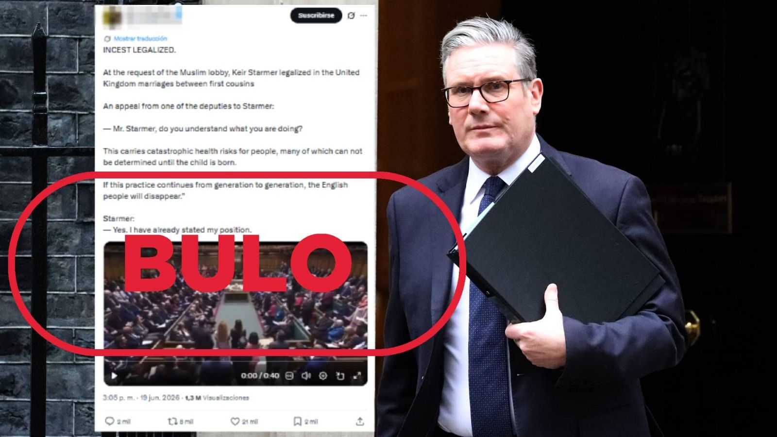 Keir Starmer no "legalizó el matrimonio entre primos hermanos" en Reino Unido, no estaba prohibido