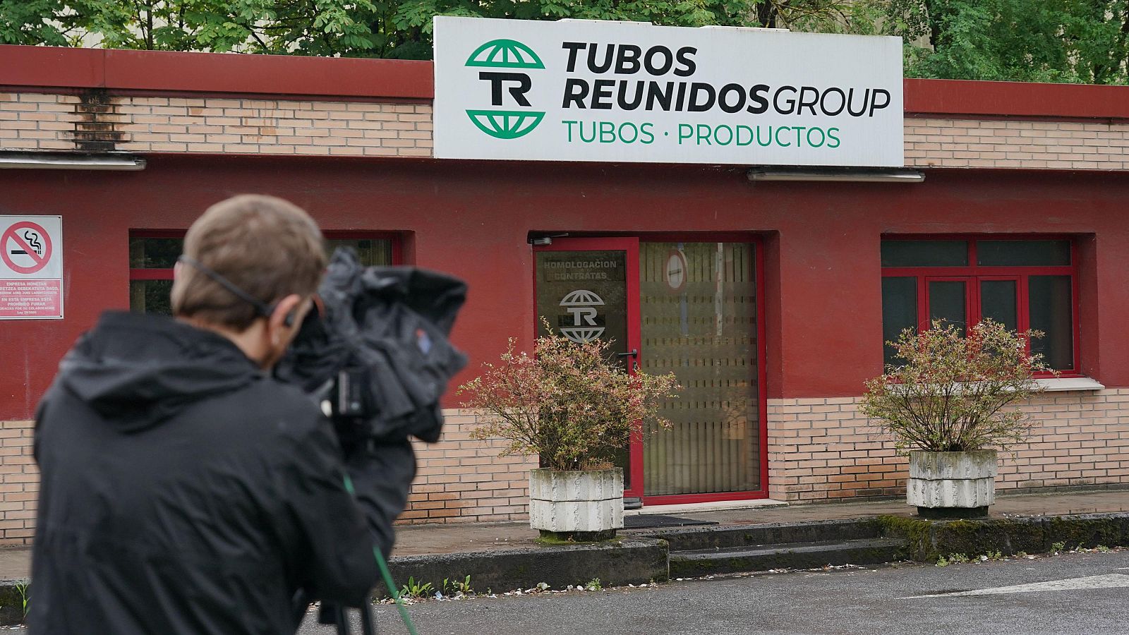 Exteriores de la sede de Tubos Reunidos, a 4 de junio de 2026, en Amurrio, Álava, País Vasco