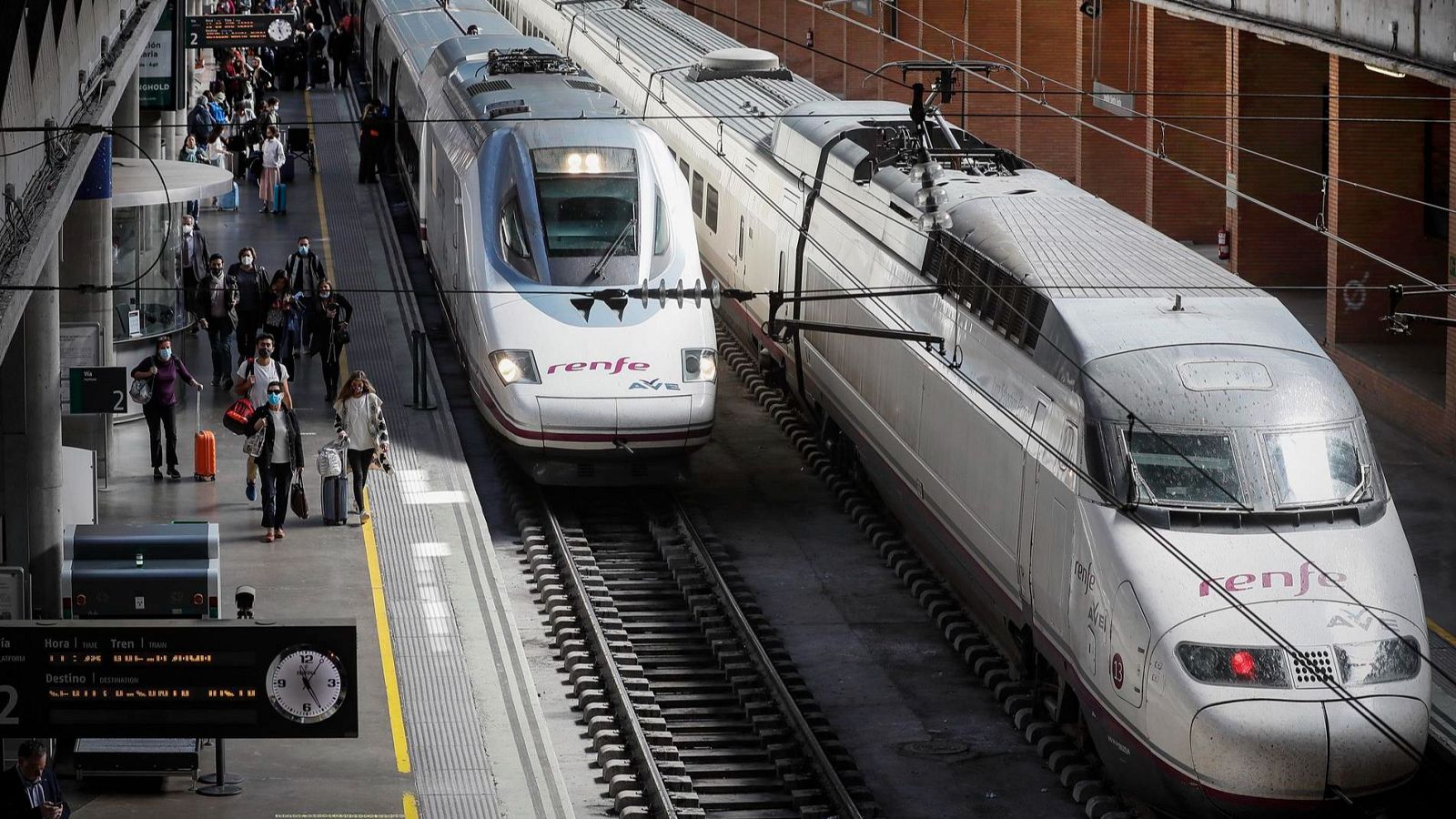 Interrumpido el tráfico ferroviario de alta velocidad entre Madrid y Sevilla