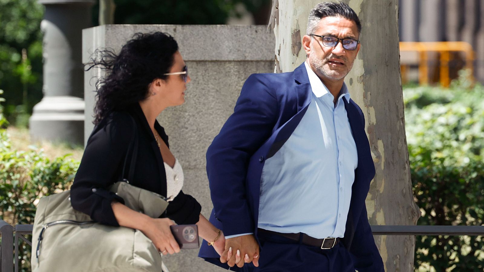 Sergio Ríos, exchófer de Luis Bárcenas, abandona la Audiencia Nacional este miércoles tras declarar en una nueva sesión del juicio del caso Kitchen