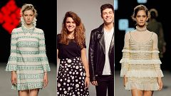 Amaia lleva a Eurovisión un diseño de Teresa Helbig y Alfred irá de Paco Varela