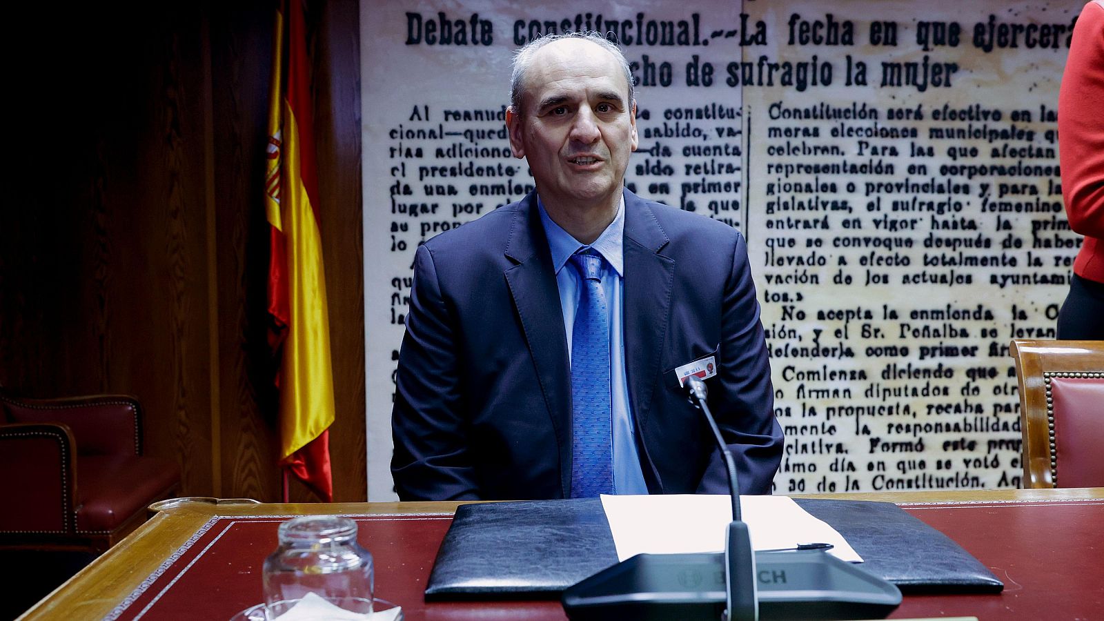 Barrabés en la comisión del Senado